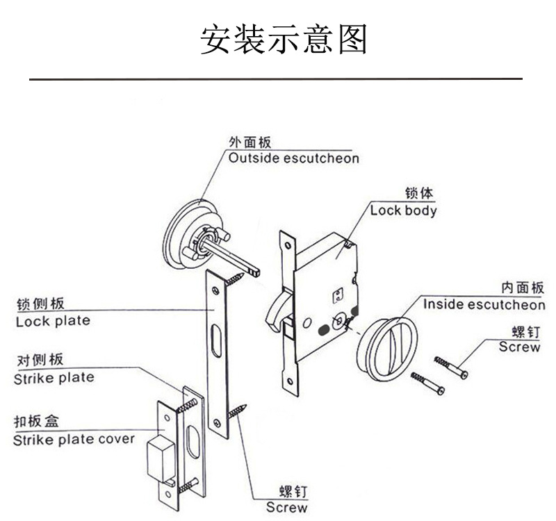 榴莲视频黄下载APP榴莲视频在线RSL-610DM 移门推拉门锁